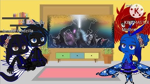 Kaijus react to Godzilla battle royale by  @slick4785