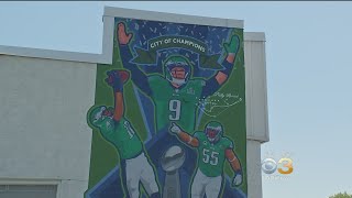 Super Bowl Champions Mural Unveiled In Northeast Philly
