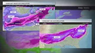 Half of the U.S. in winter storm's path