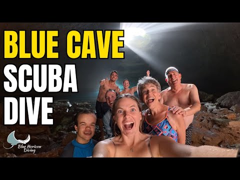 Exploring The BLUE CAVE of Tanna Island In VANUATU