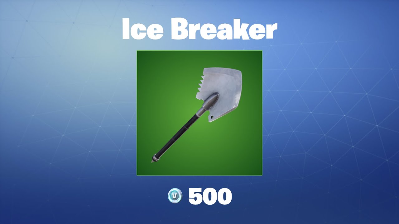 Ice Breaker | Fortnite Pickaxe - YouTube