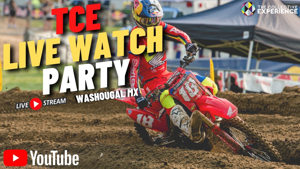 TCE Motocross Watch Party - LIVE Washougal 250 Moto 1- MX 2021