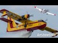 Low Level Aerial Firefighting Demo (Tuesday) - EAA AirVenture Oshkosh 2019