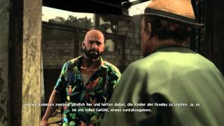 Max Payne 3 - strip bar / favela party (PC, uncut, HD gameplay)