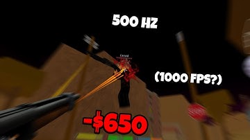 So I Bought a 500 HZ MONITOR for Da Hood...