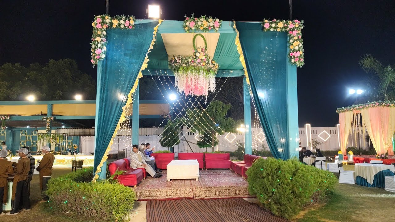 23/11/2025 Satkar marriage home tundla. Bablu LED Park light tundla. Contact number.9027105633.