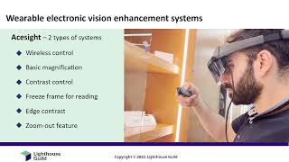 Vision Magnification and Enhancement Systems