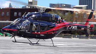 Bell-429 Engine startup Takeoff and landing Demo Flights Verticon 2026 