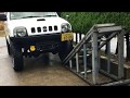 【ジムニーJB23】犬ション台自作して何ｃｍ上がるか？検証 スタビ有無も計測 廃材リサイクル