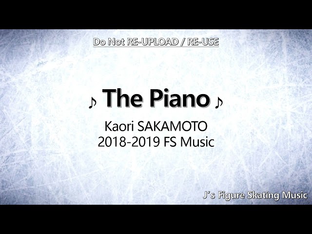 Kaori SAKAMOTO 2018-2019 FS Music class=
