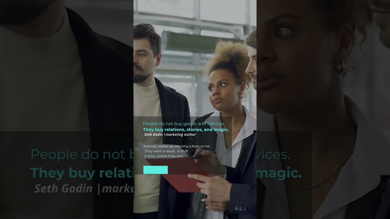 People don’t buy products. They buy belief.