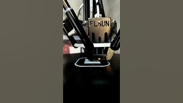 FlSun Super Racer calibration cube test