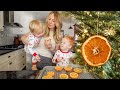 morning in the life as a mom of 4 kids + CHRISTMAS prep!