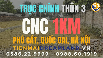 ĐẦU TƯ ĐẤT NỀN HÒA LẠC | 420m2 thôn 3, Phú Cát, Quốc Oai