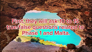 Malta Skill Pass Phase 2 Interview | 2025