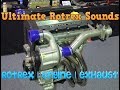 Ultimate Rotrex, Engine, Exhaust, Sounds Compilation