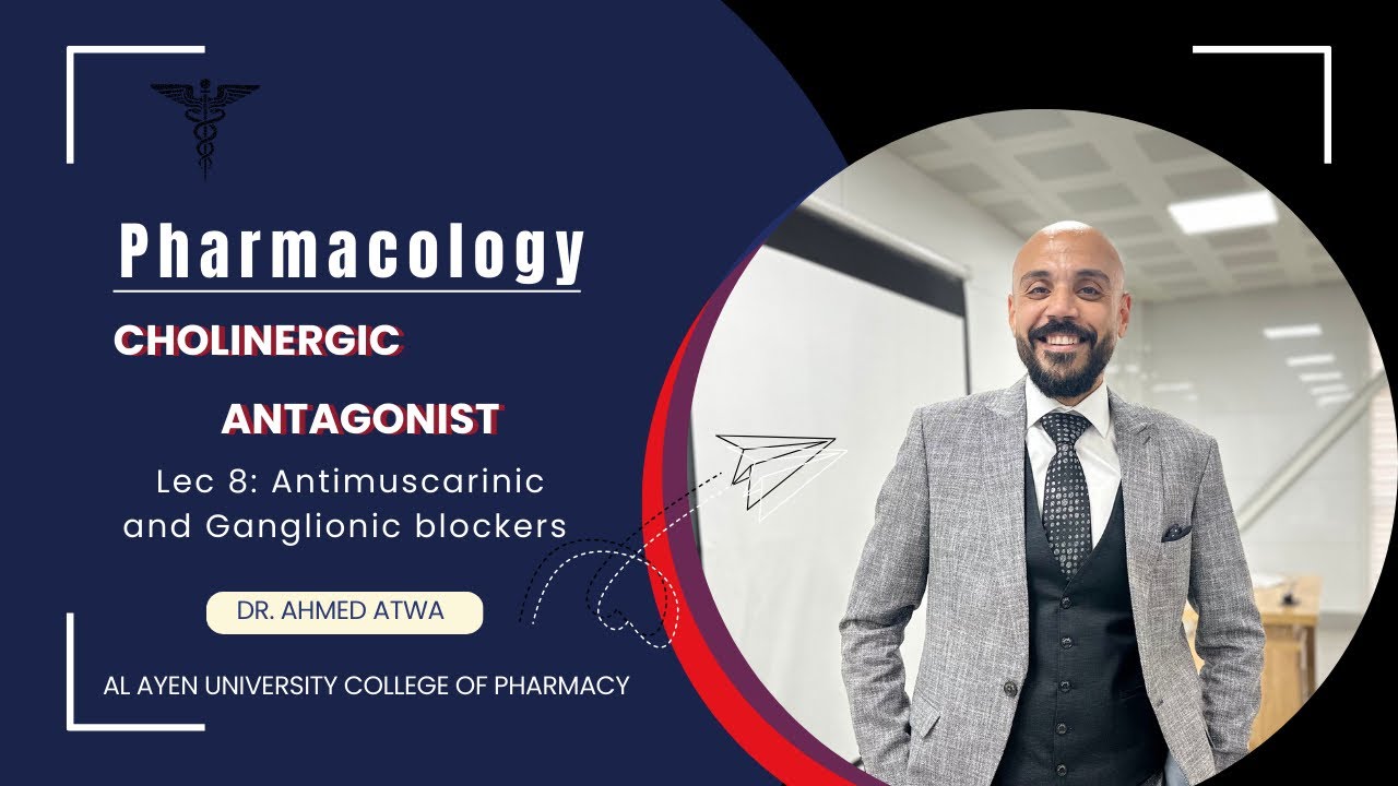 Cholinergic Antagonist / Antimuscarinic and Ganglionic blockers Lec 8