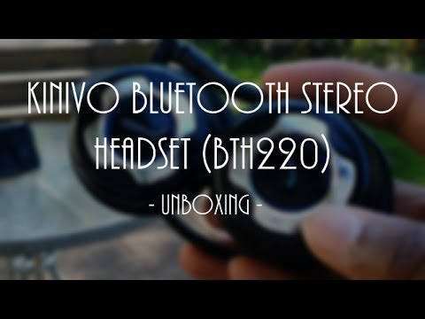 kinivo bth220 bluetooth stereo headphone manual
