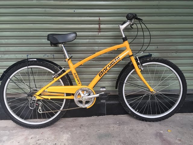 Xe đạp cuộc marushi yellow class=