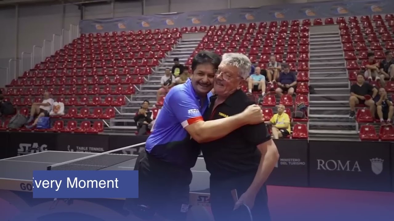 ITTF World Masters Championships Rome 2024||Table Tennis|| Stupa Case Study