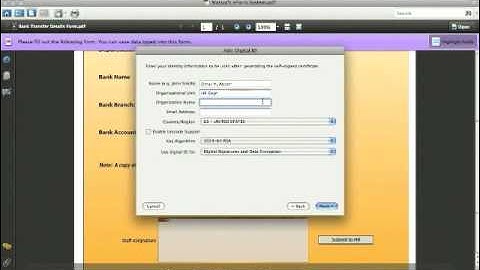 How To Use Masiya eForms System