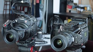 Canon C200 Vs Ursa Mini Pro | Dynamic Range and Skin Tone Test