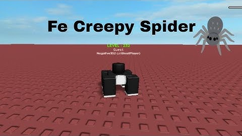 Arceus X Fe Creepy Spider Script (Pastebin/Mediafire)