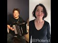 桑山哲也さんの演奏で歌ってみた!「バラ色の人生」