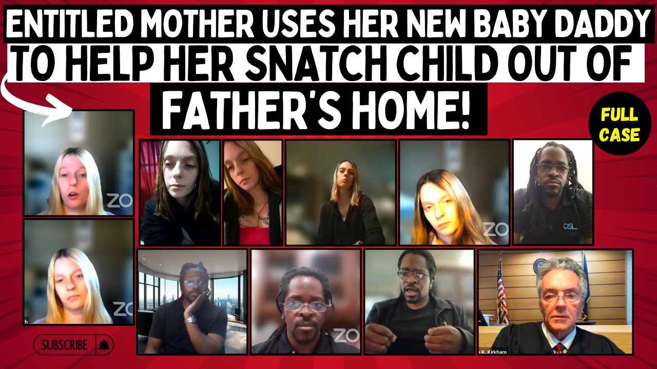 Entitled Mother Uses Her NEW Baby Daddy To Help Her SNATCH Child Out Of Father’s HOME!