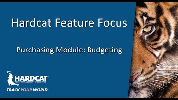 Hardcat Feature Focus - Purchase Module Budget Feature