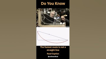 Why the Fastest Route Is Not Always a Straight Line