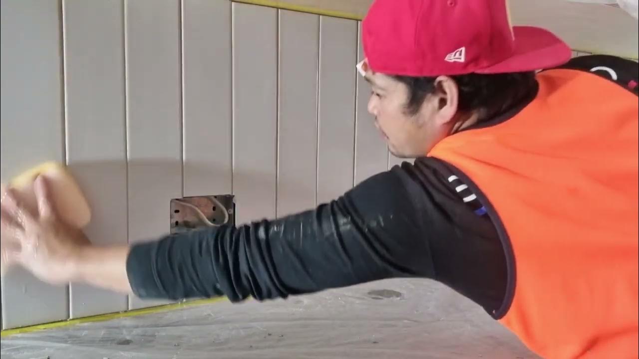 how to clean epoxy grout like a pro epoxy splashback tiling YouTube