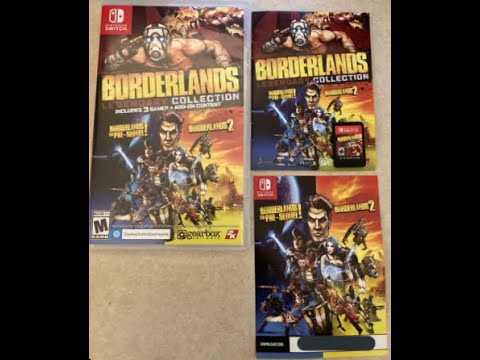 Unboxing Borderlands Legendary Collection (Nintendo Switch) - YouTube