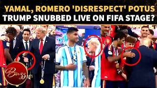 Lamine Yamal, Romero 'REFUSE TRUMP'S HANDSHAKE'? Watch POTUS' Most Awkward World Cup Moment