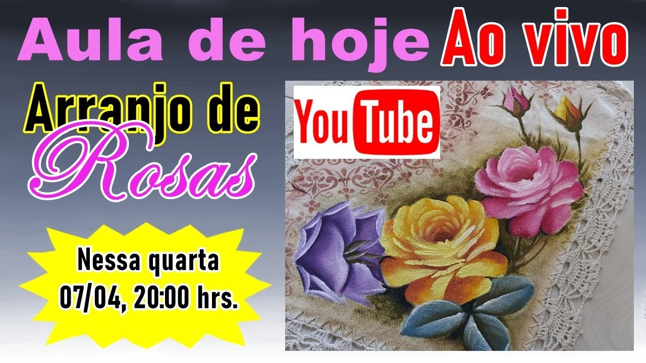 Arranjo de rosas em cores variadas