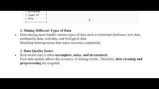 Major Issues in Data Mining