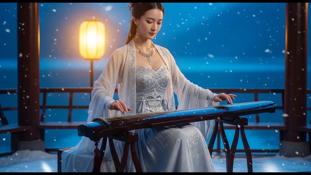 冥想療癒中國風音樂｜雪擁紅妝｜1小時禪意音樂｜無鼓點｜Guzheng & Dizi｜Chinese Zen Music #中國風音樂 #禪意音樂 #冥想療癒 @@hannah-music-s