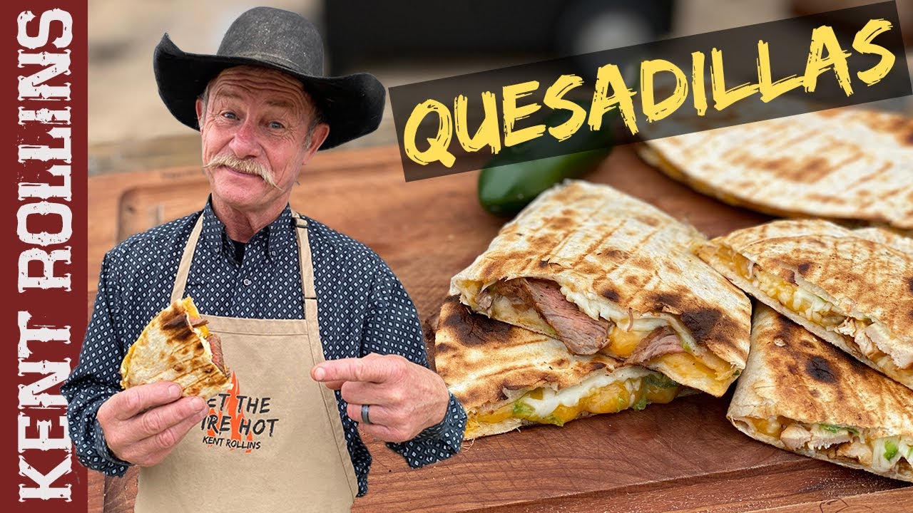 hund bund svært Grilled Quesadillas | Steak and Chicken Quesadillas - YouTube