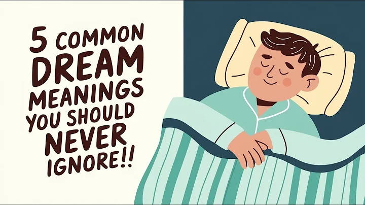 5 Common Dream Meanings You Should NEVER Ignore!