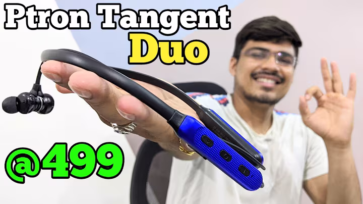 PTron Tangent Duo | pTron Tangent Duo Unboxing And Review | Neckband Under 500 Rs #ptron #neckband