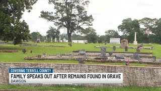 ‘It’s not fair’: Family speaks out after internal organs were found in family member’s grave