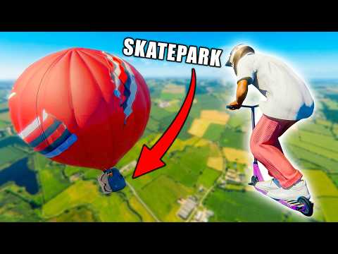 Scootering 2,000 FEET in the Air! (ScootX)