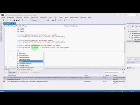 ThreadPool C#