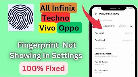 Fingerprint Option Not Showing? | Fix Fingerprint Sensor Problem on Any Phone 2025"