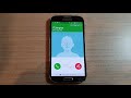 Incoming call for samsung galaxy s4 with over the horizon ringtone sound
