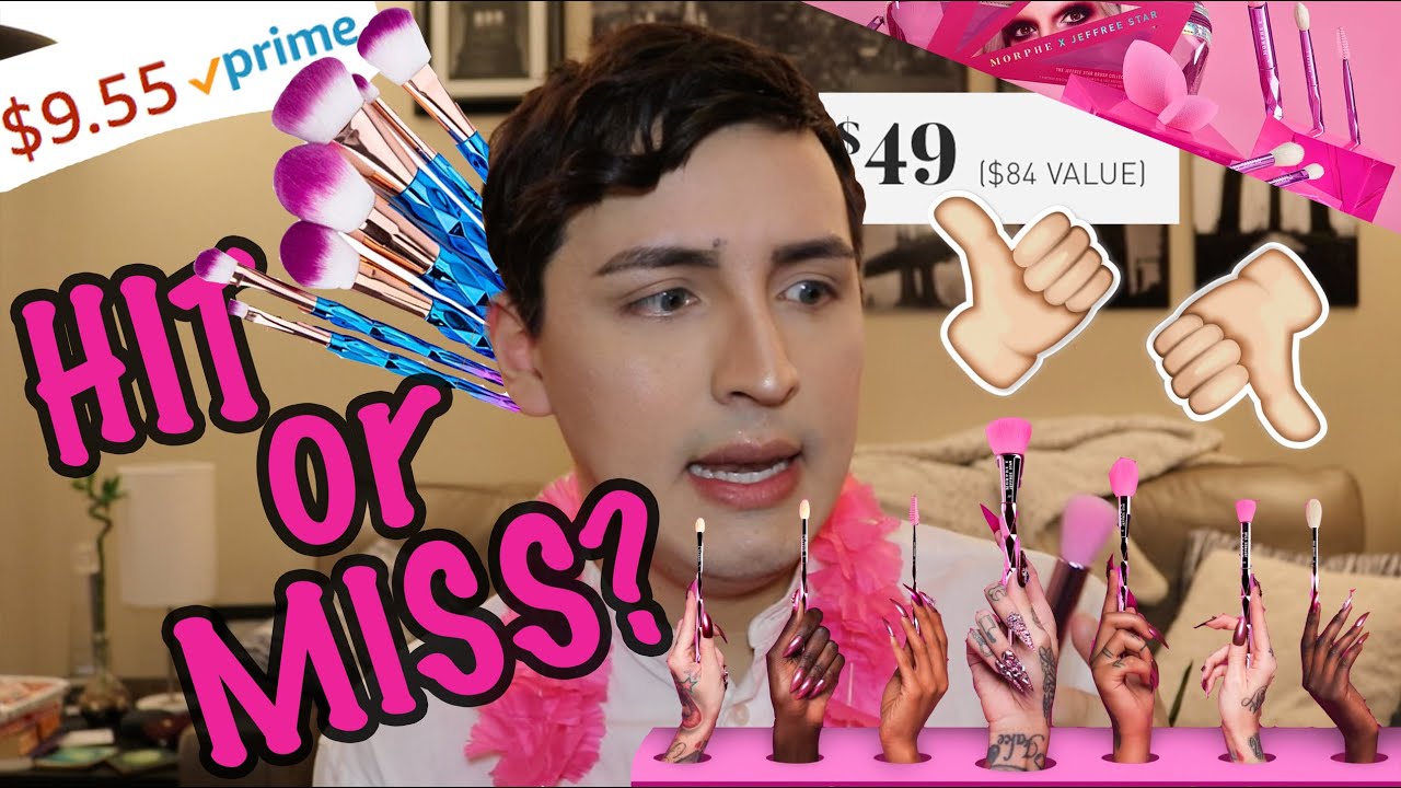 EXPOSING $9.55 JEFFREE STAR  x  MORPHE Brushes?? | Brutally Honest Review