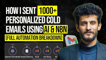 How I Sent 1,000+ Personalized Cold Emails Using AI & n8n (Full Automation Breakdown)