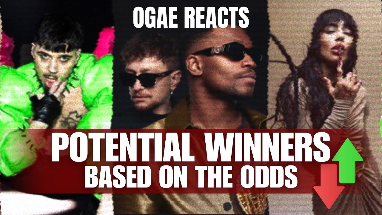 Potential Winners Eurovision 2023: Potential Winners based on the odds ( Before The ...