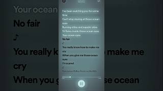 Ocean Eyes -sped up- #spedup #youtubeshorts #recommended Resimi