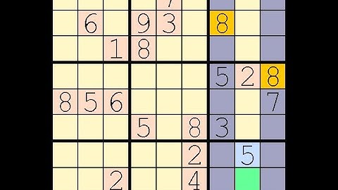 How to Solve New York Times Sudoku Hard  August 13, 2023